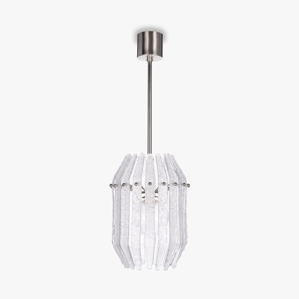 Zoe Pendant in Brushed Nickel