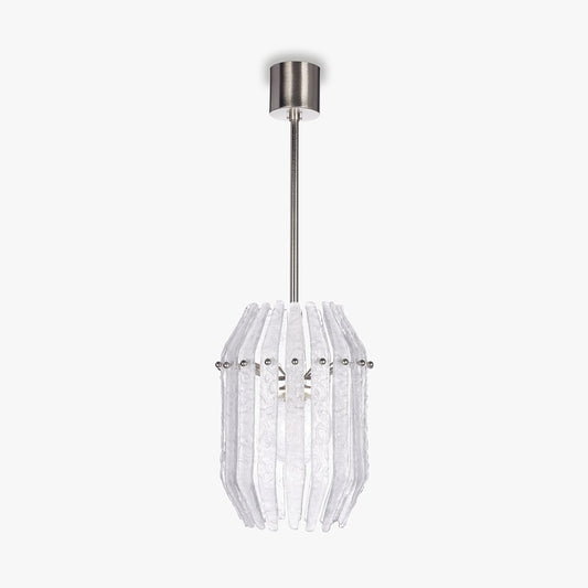 Zoe Pendant in Brushed Nickel