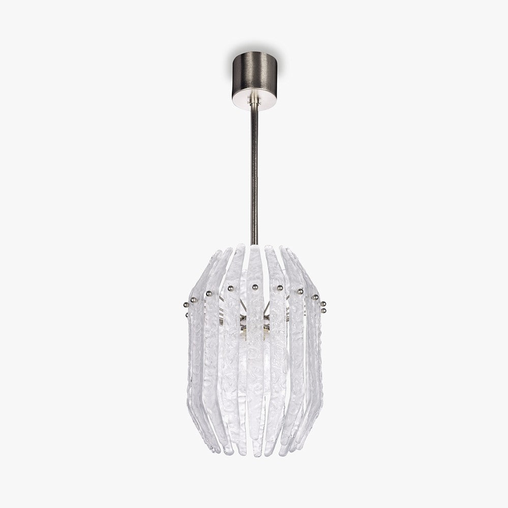 Zoe Pendant in Brushed Nickel