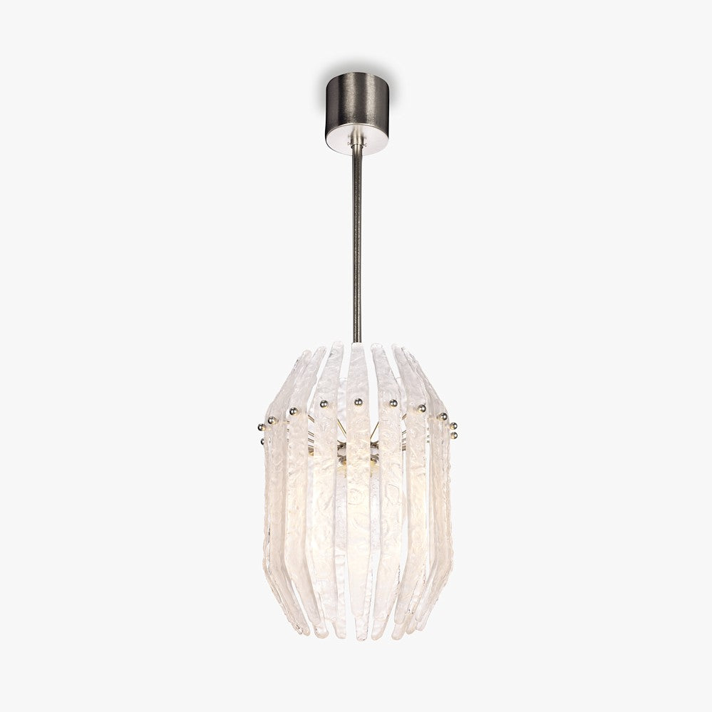Zoe Pendant in Brushed Nickel
