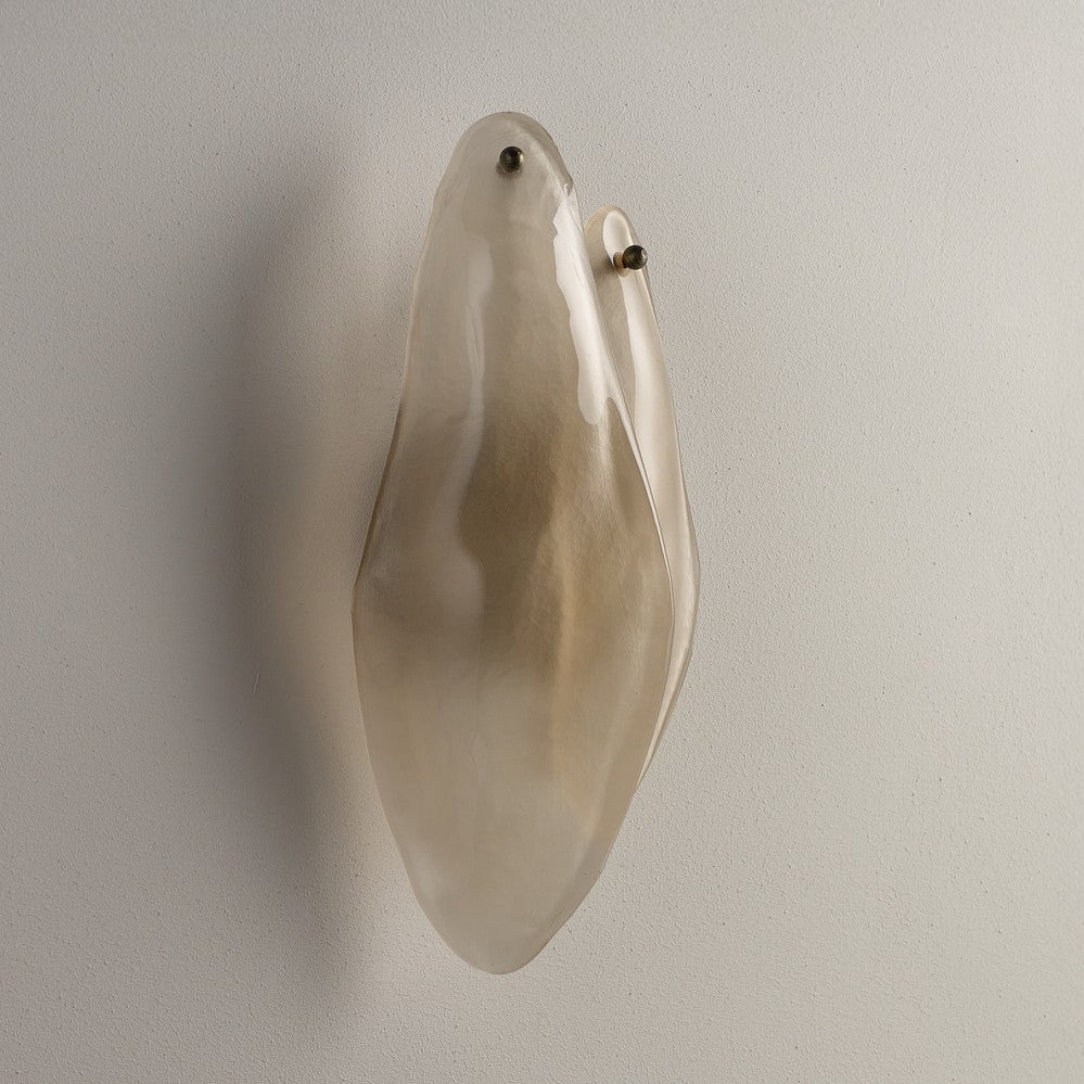 Spectre Wall Light in Champagne Satin