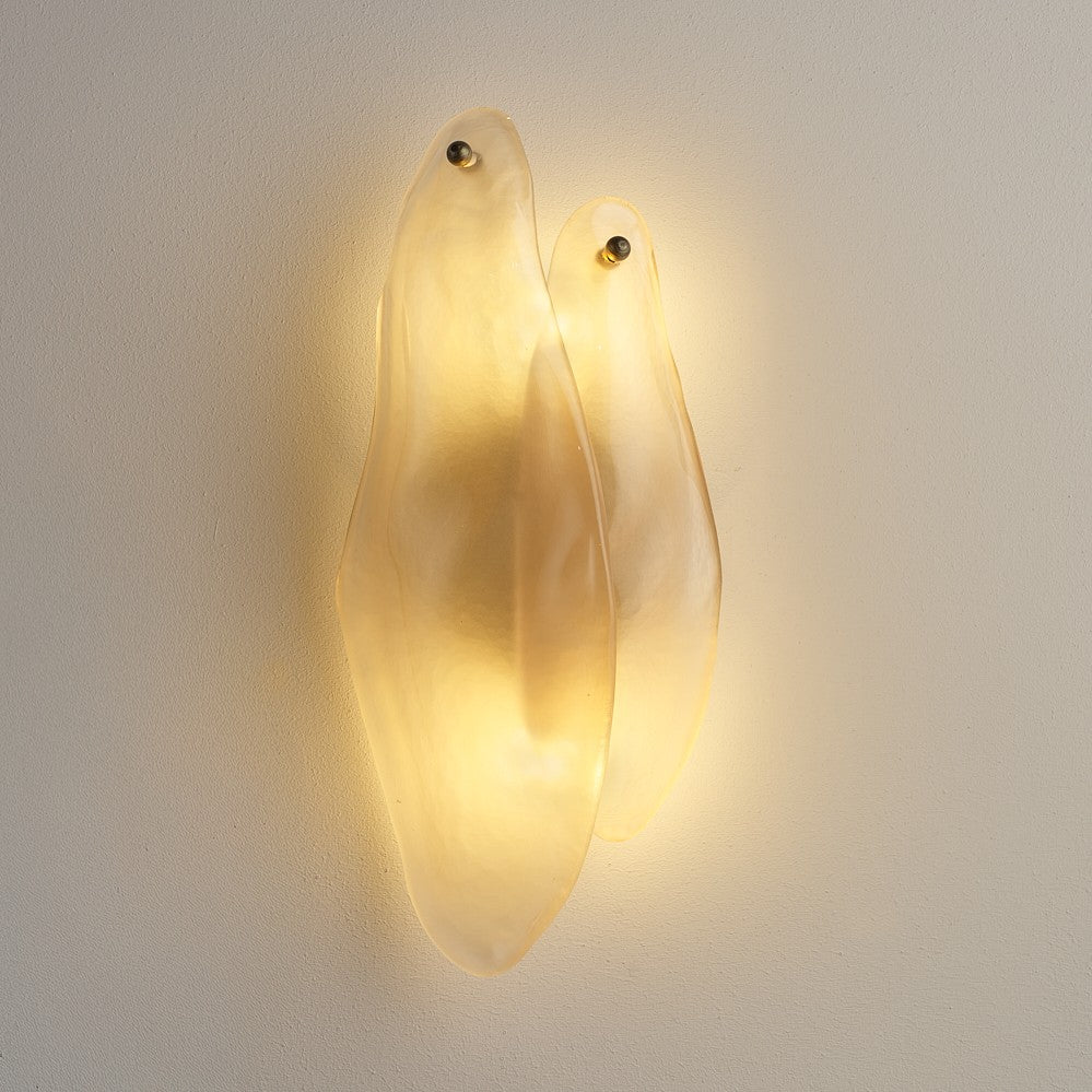 Spectre Wall Light in Champagne Satin