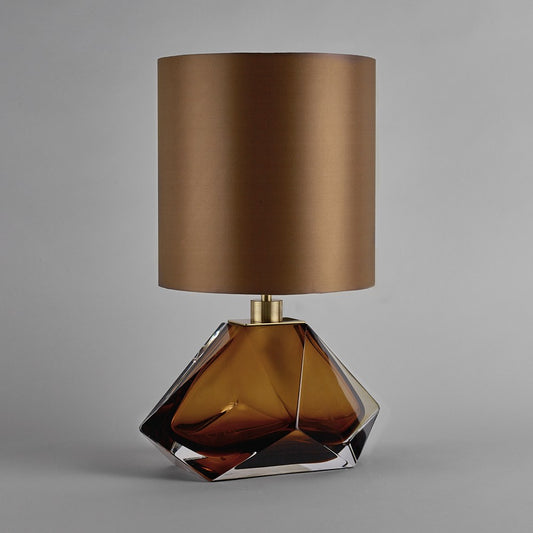 Diamond Small Lamp in Tobacco
