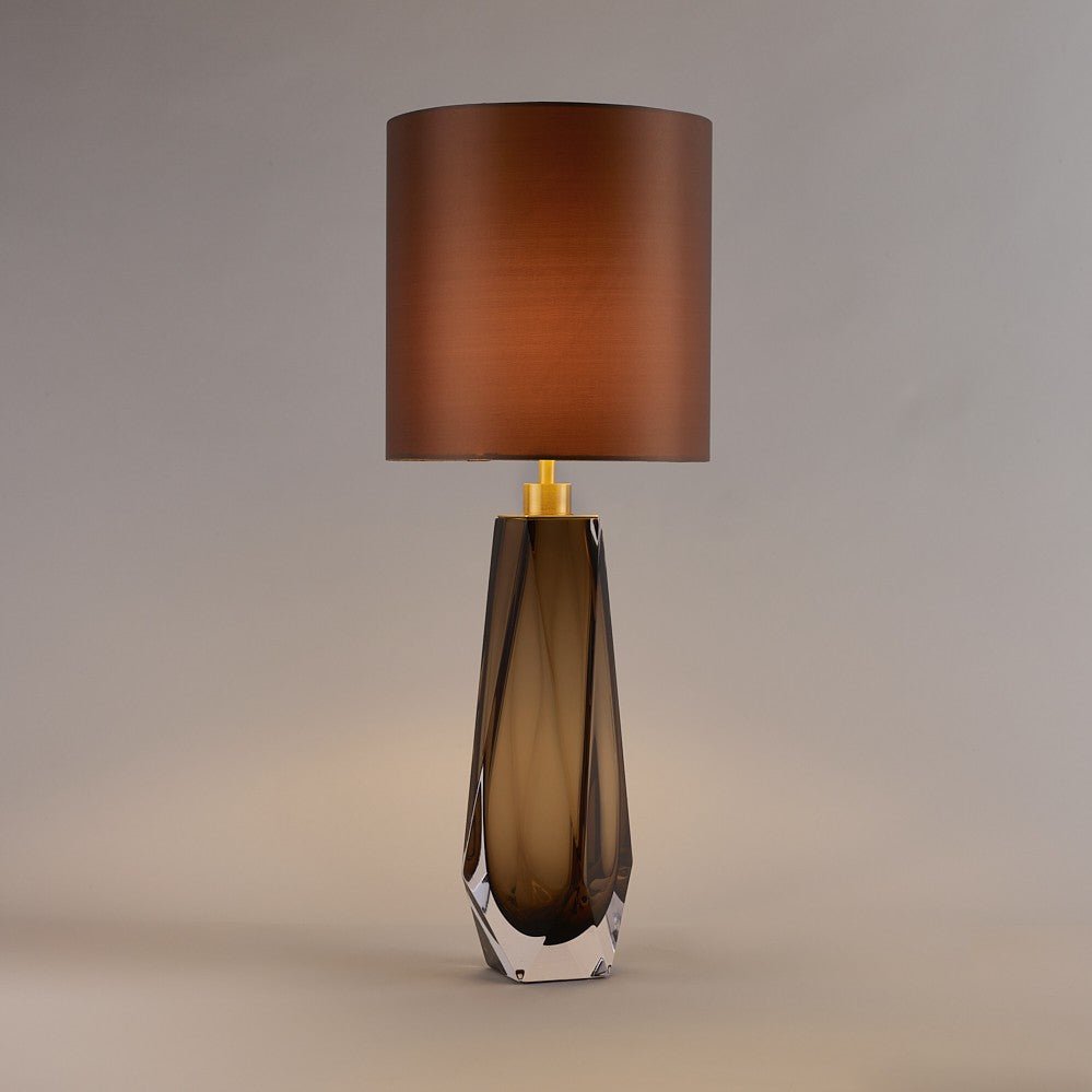 Diamond Large Lamp in Tobacco