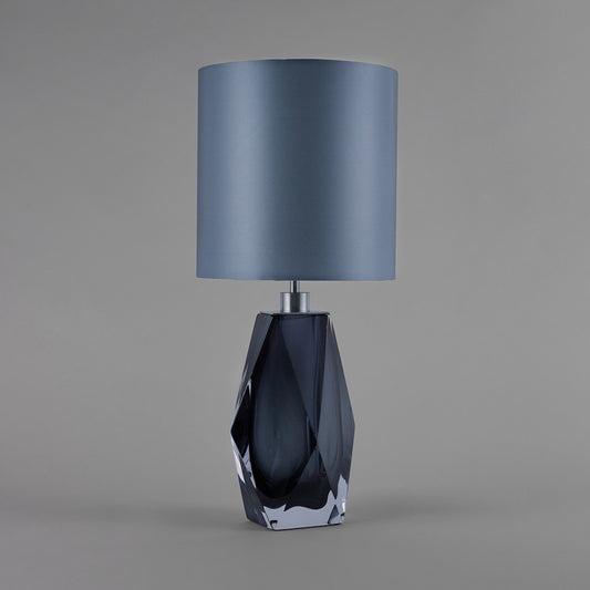 Diamond Medium Lamp in Slate