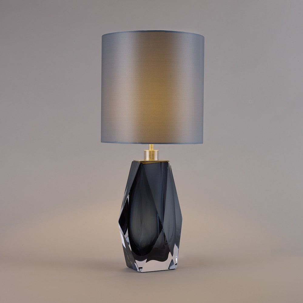 Diamond Medium Lamp in Slate