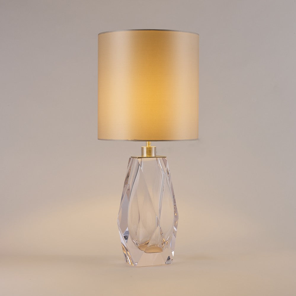 Diamond Medium Lamp in Clear