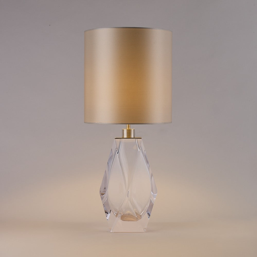 Diamond Medium Lamp in Clear