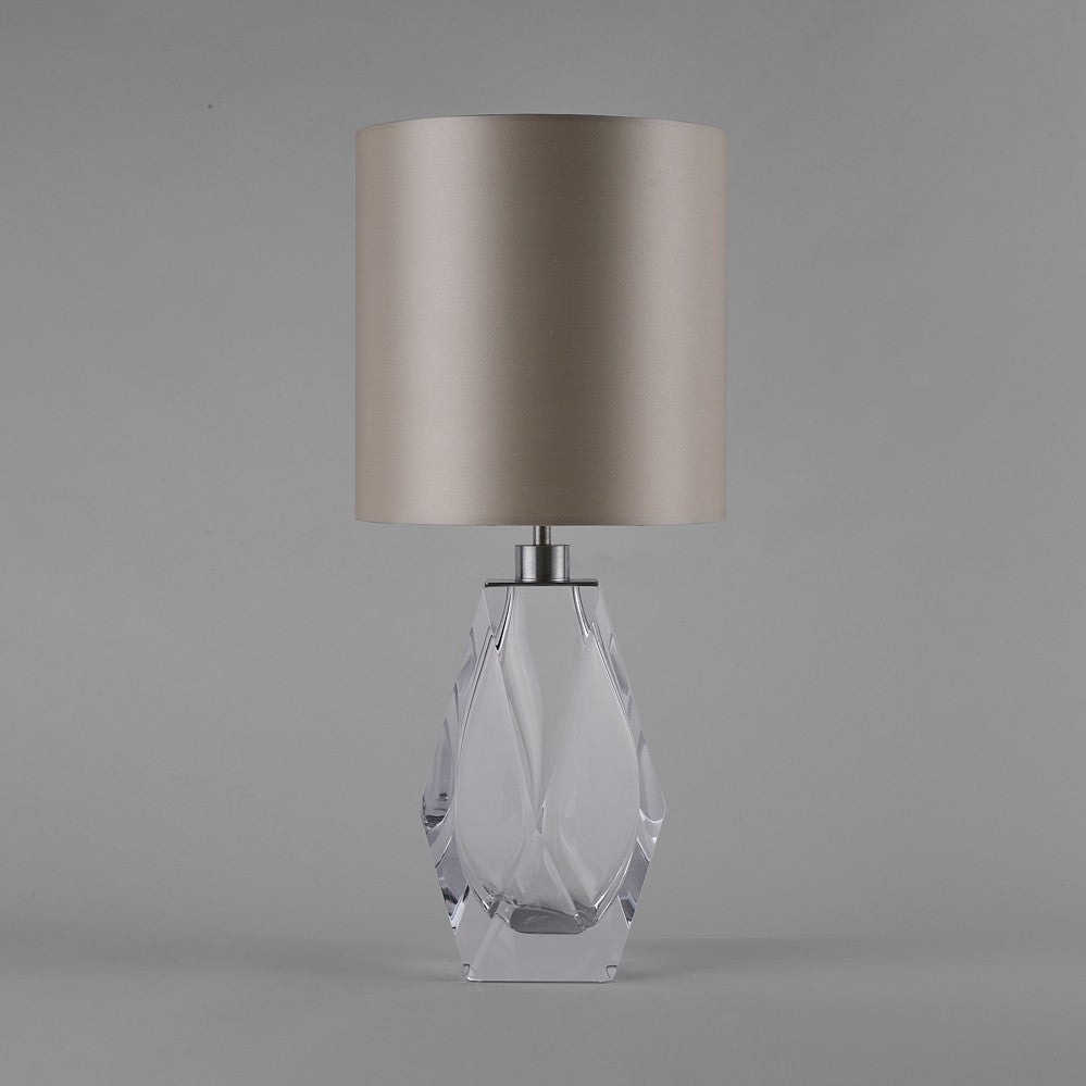 Diamond Medium Lamp in Clear