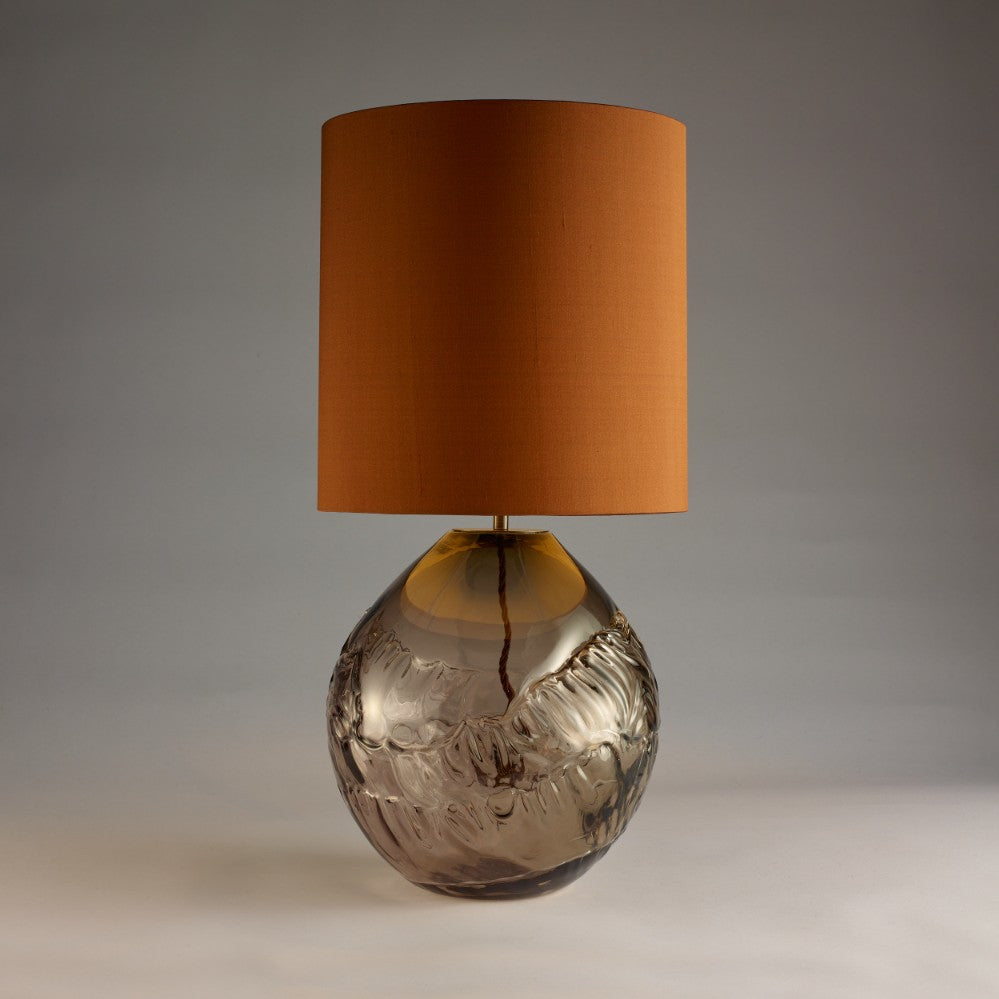 Crest Lamp in Bronze
