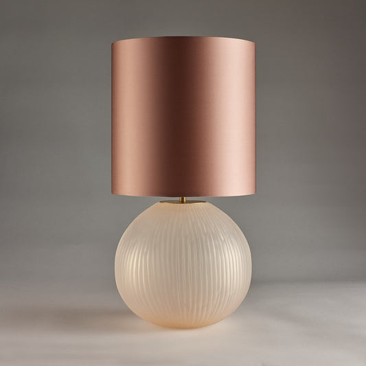 Cypress Lamp in Blush Pink