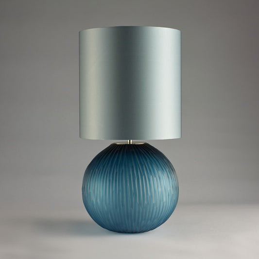 Cypress Lamp in Ocean Blue