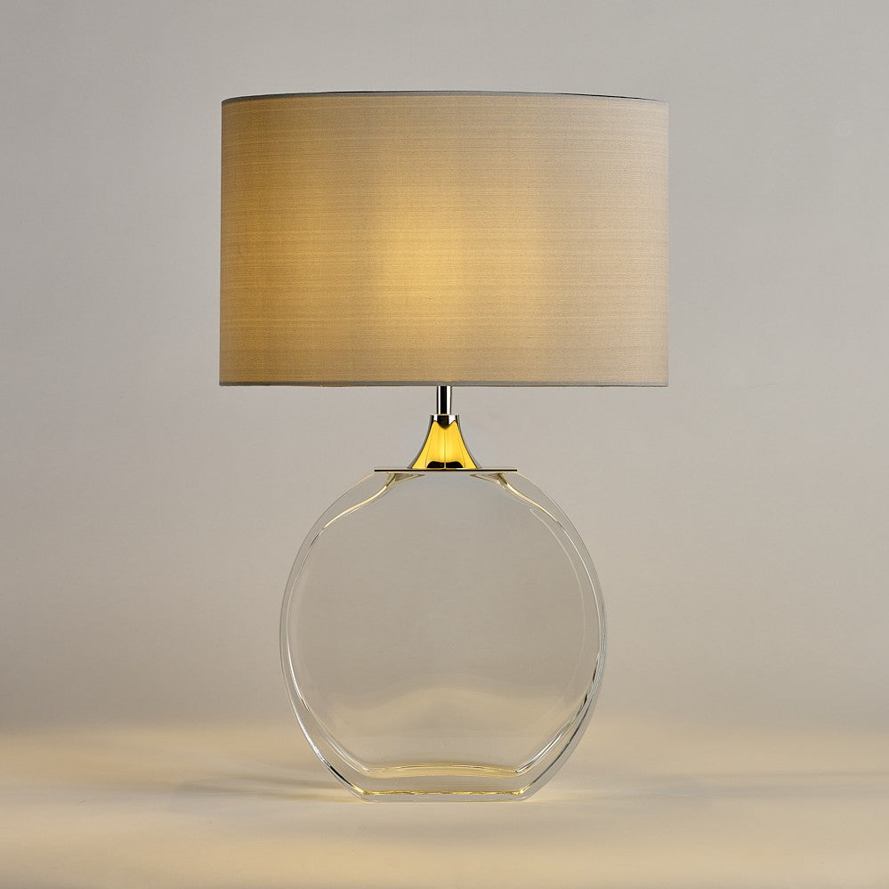 Diamond Solitaire Large Lamp in Clear