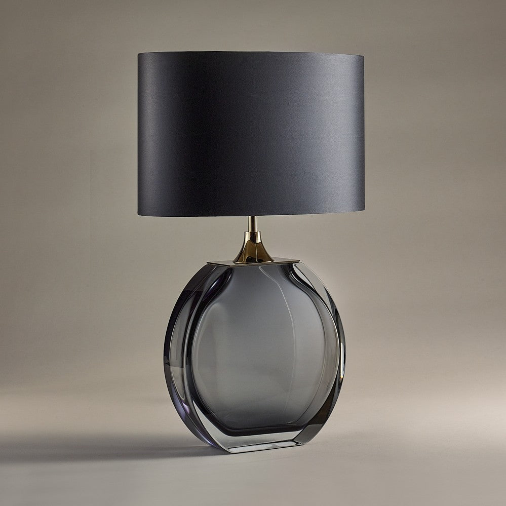 Diamond Solitaire Large Lamp in Slate