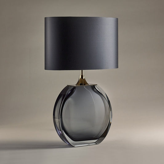 Diamond Solitaire Large Lamp in Slate