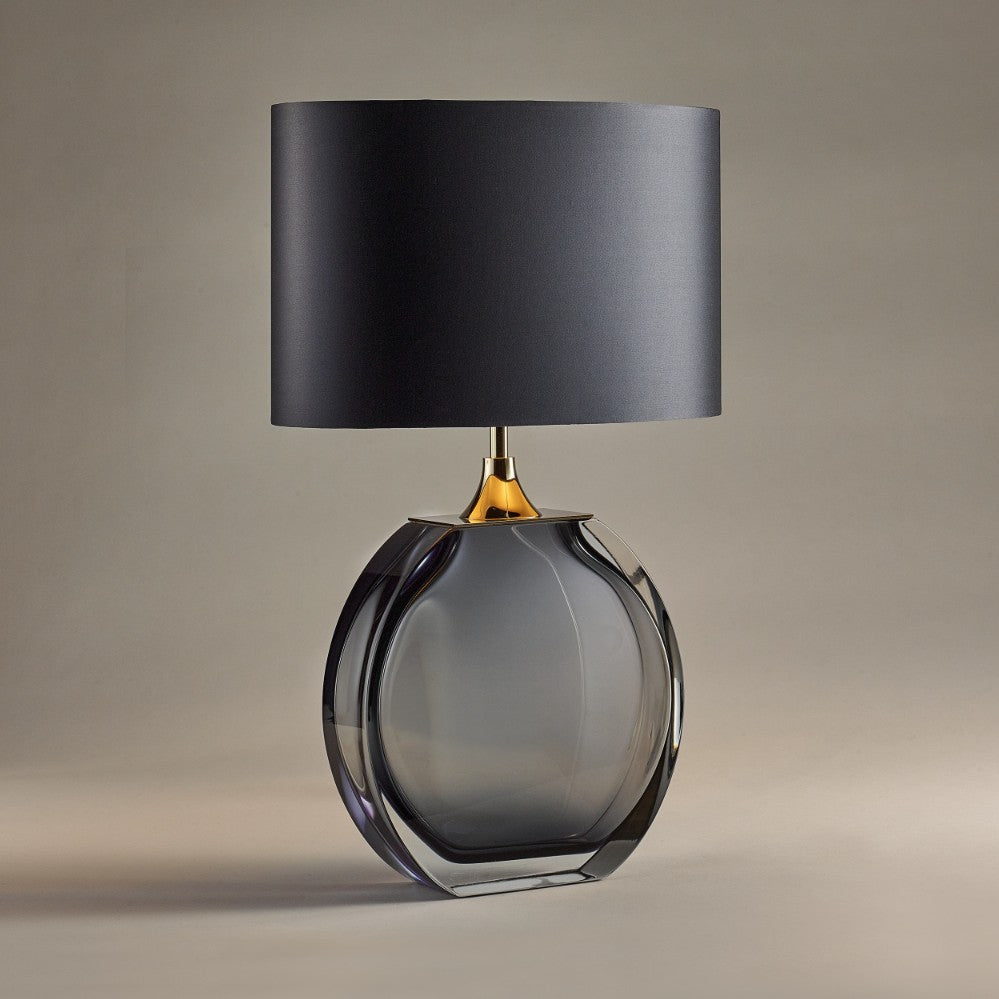 Diamond Solitaire Large Lamp in Slate