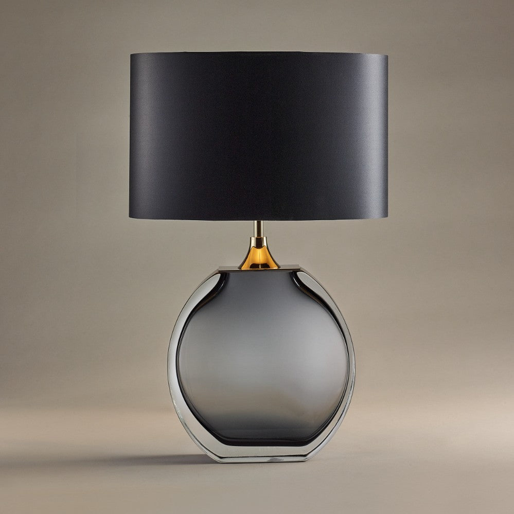 Diamond Solitaire Large Lamp in Slate