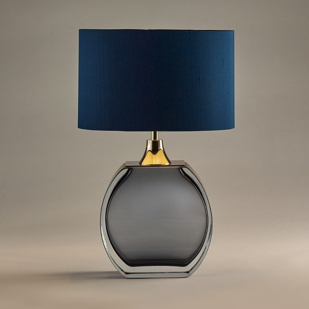 Diamond Solitaire Small Lamp in Slate
