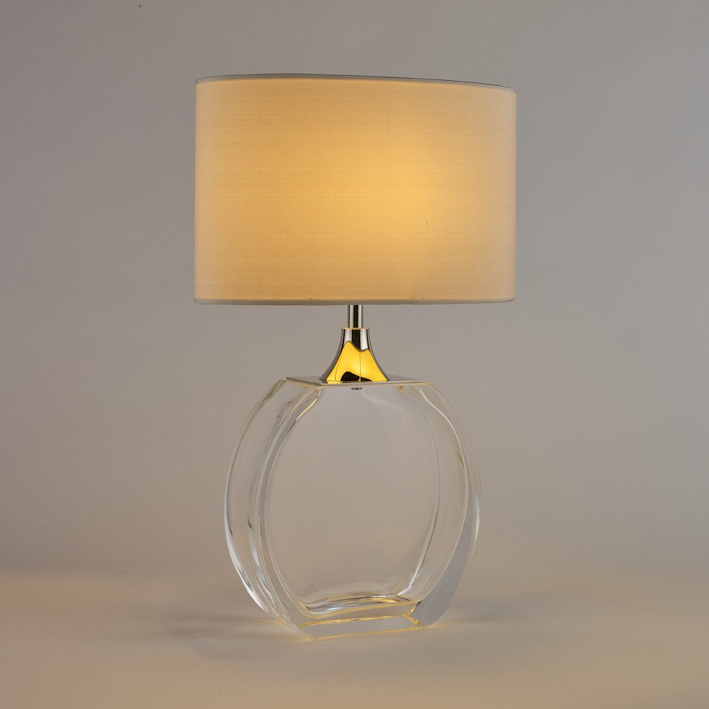 Diamond Solitaire Small Lamp in Clear