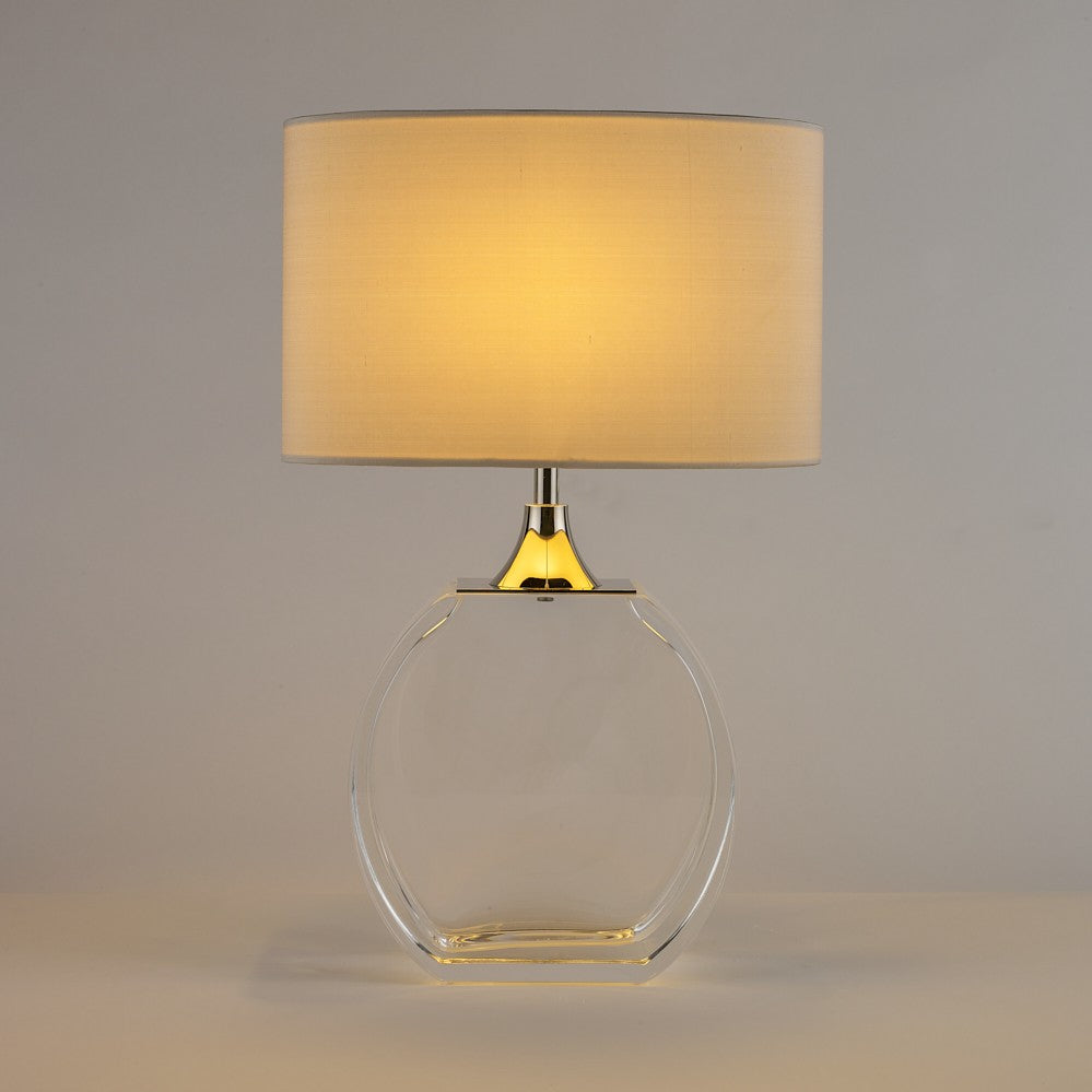 Diamond Solitaire Small Lamp in Clear