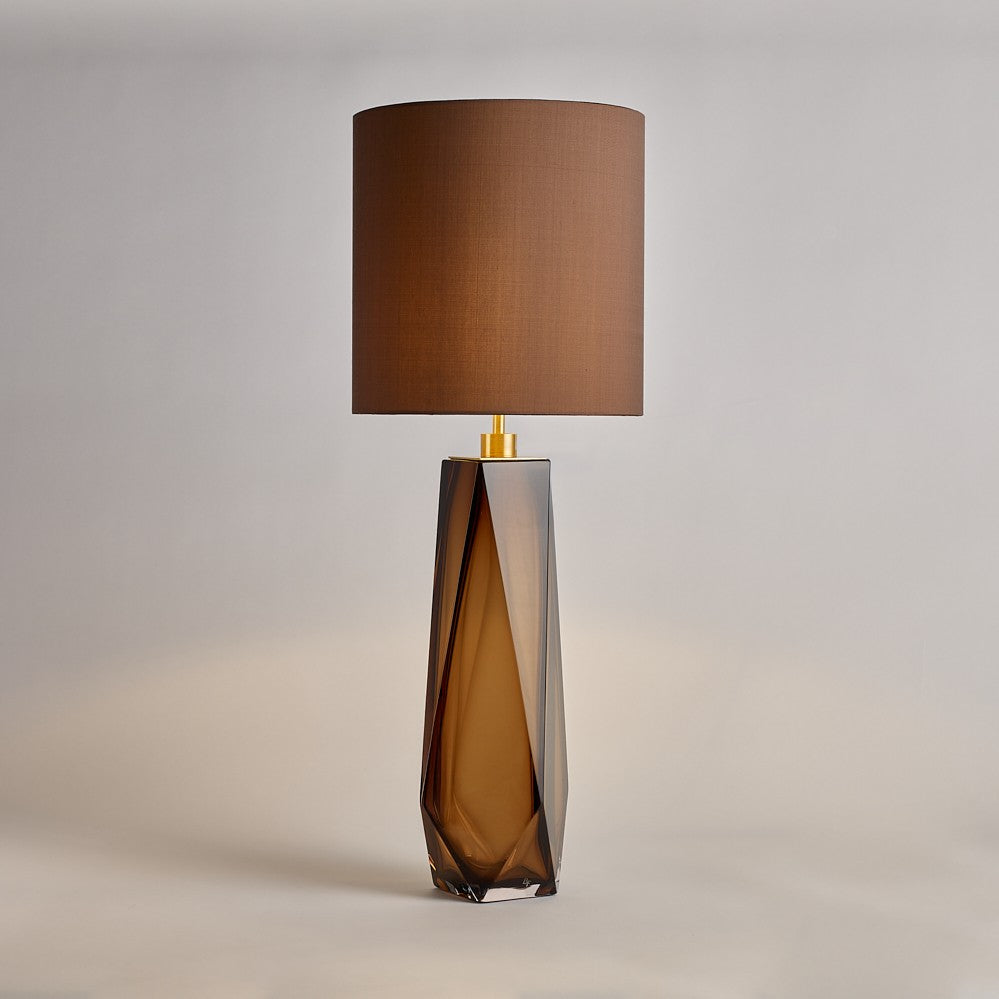 Diamond XL Lamp in Tobacco