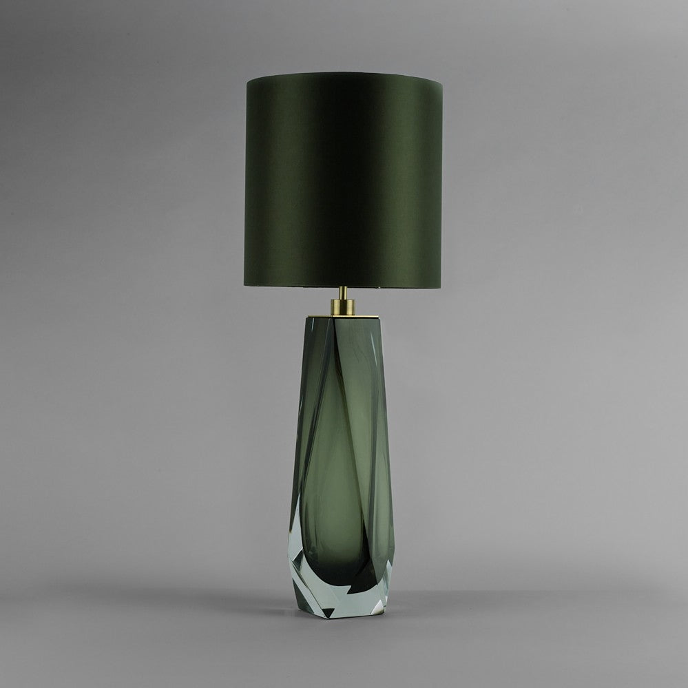 Diamond XL Lamp in Forest Green