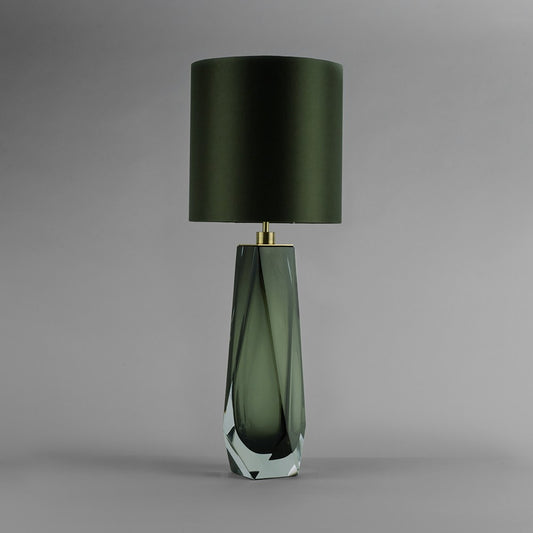 Diamond XL Lamp in Forest Green
