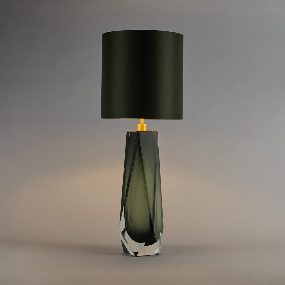 Diamond XL Lamp in Forest Green