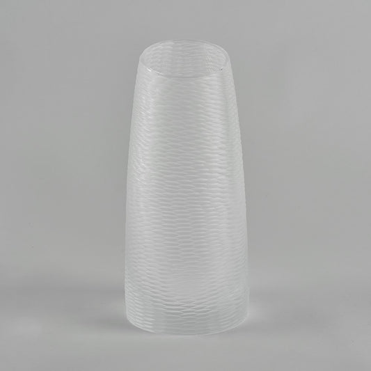 Harlequin Vase in Clear