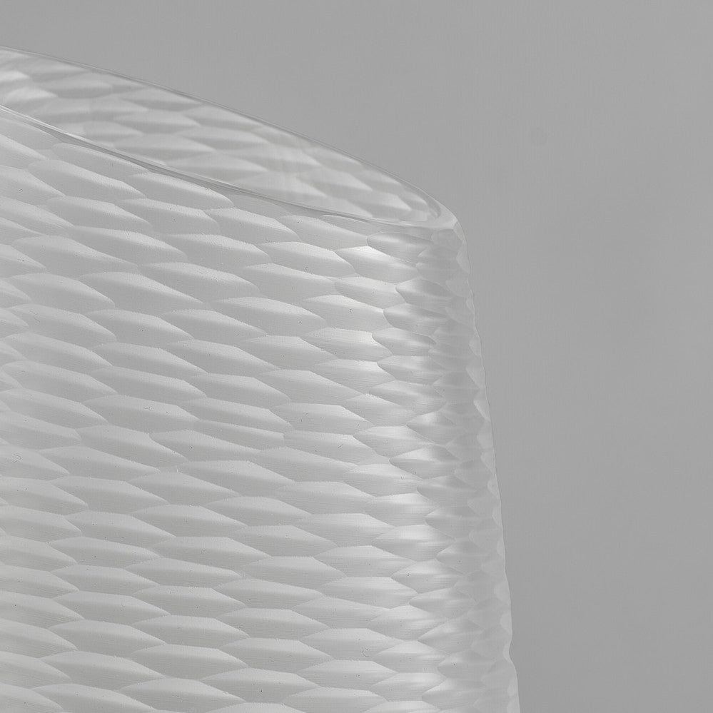 Harlequin Vase in Clear