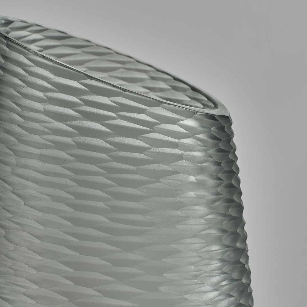 Harlequin Vase in Slate