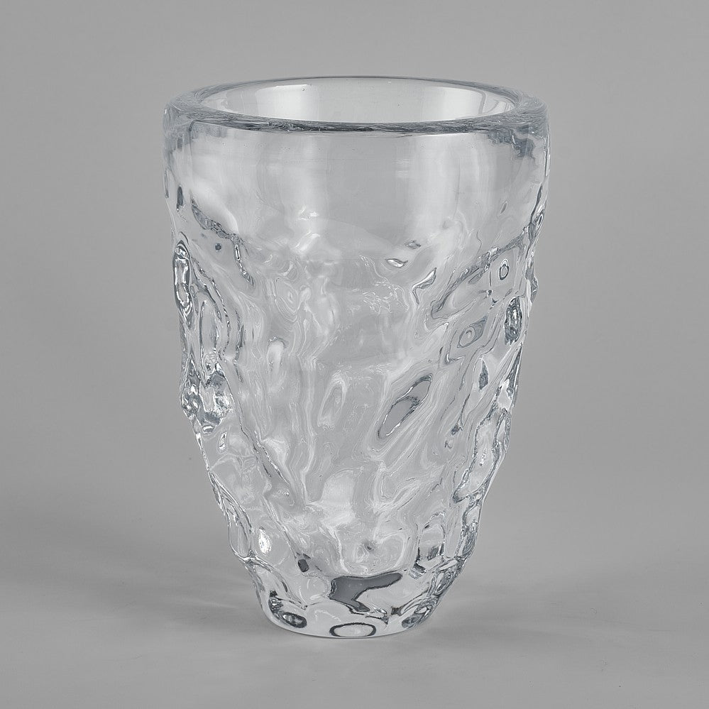 Lava Vase in Clear