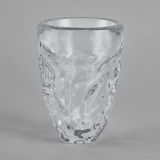 Lava Vase in Clear