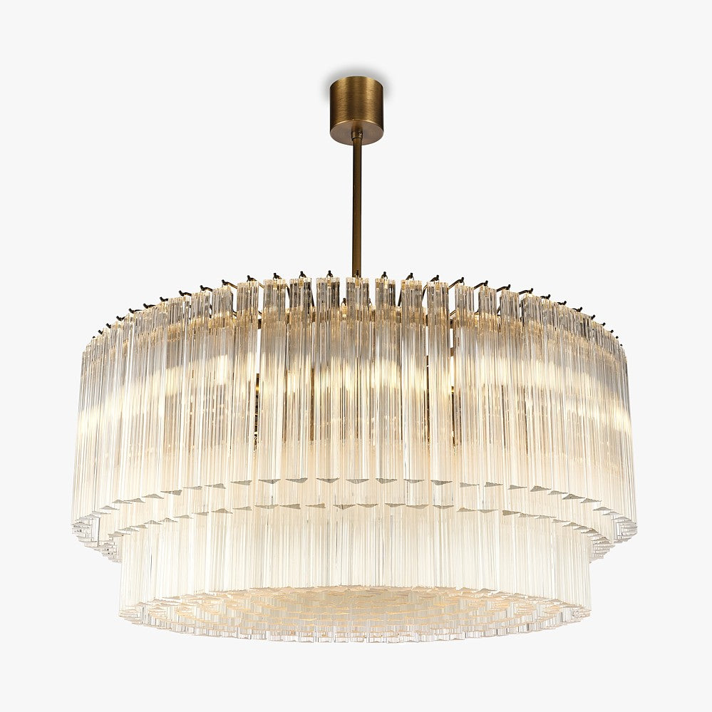 Concave Drum Chandelier