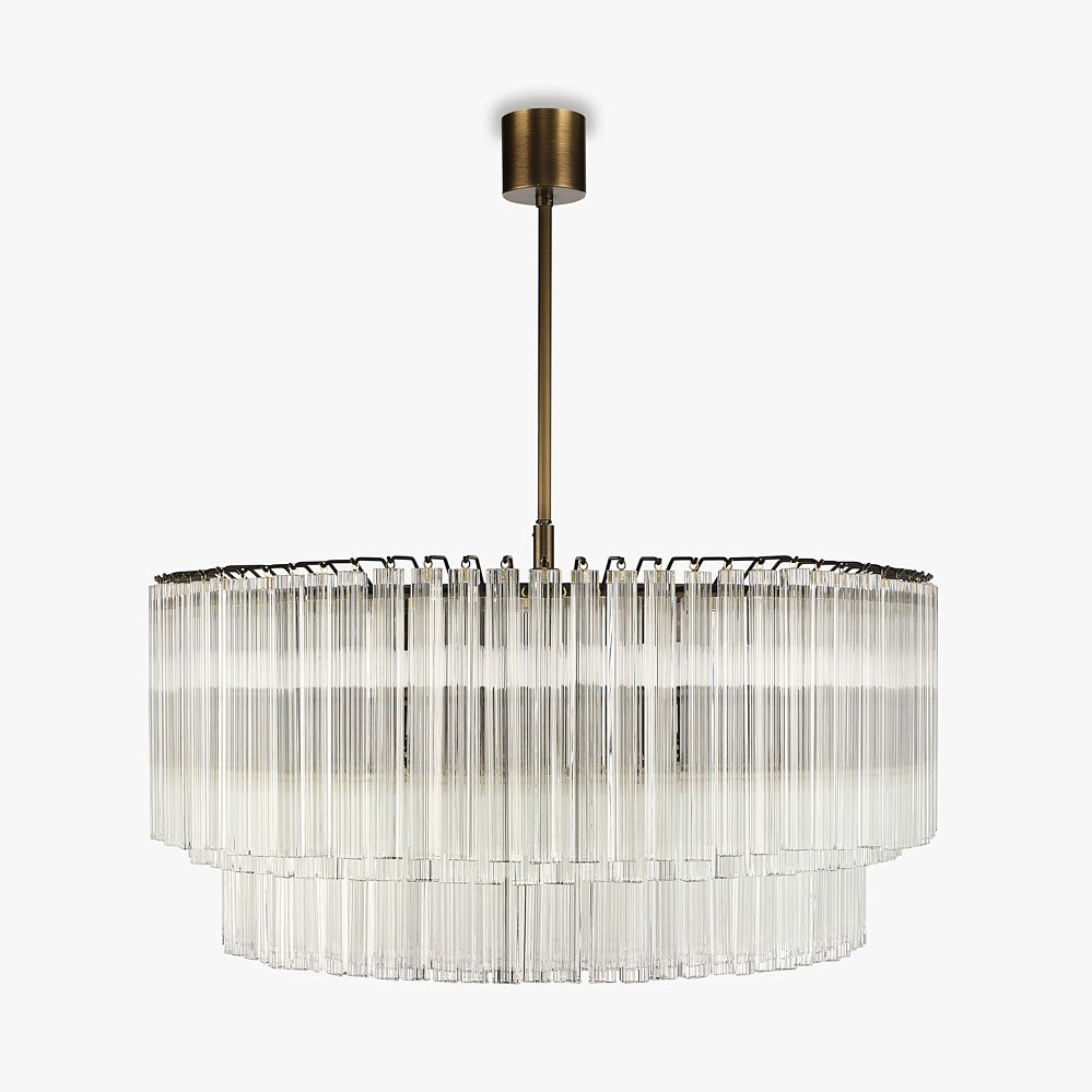 Concave Drum Chandelier