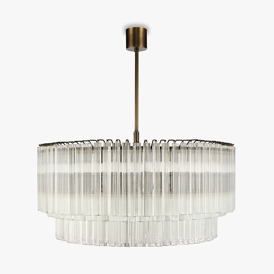Concave Drum Chandelier