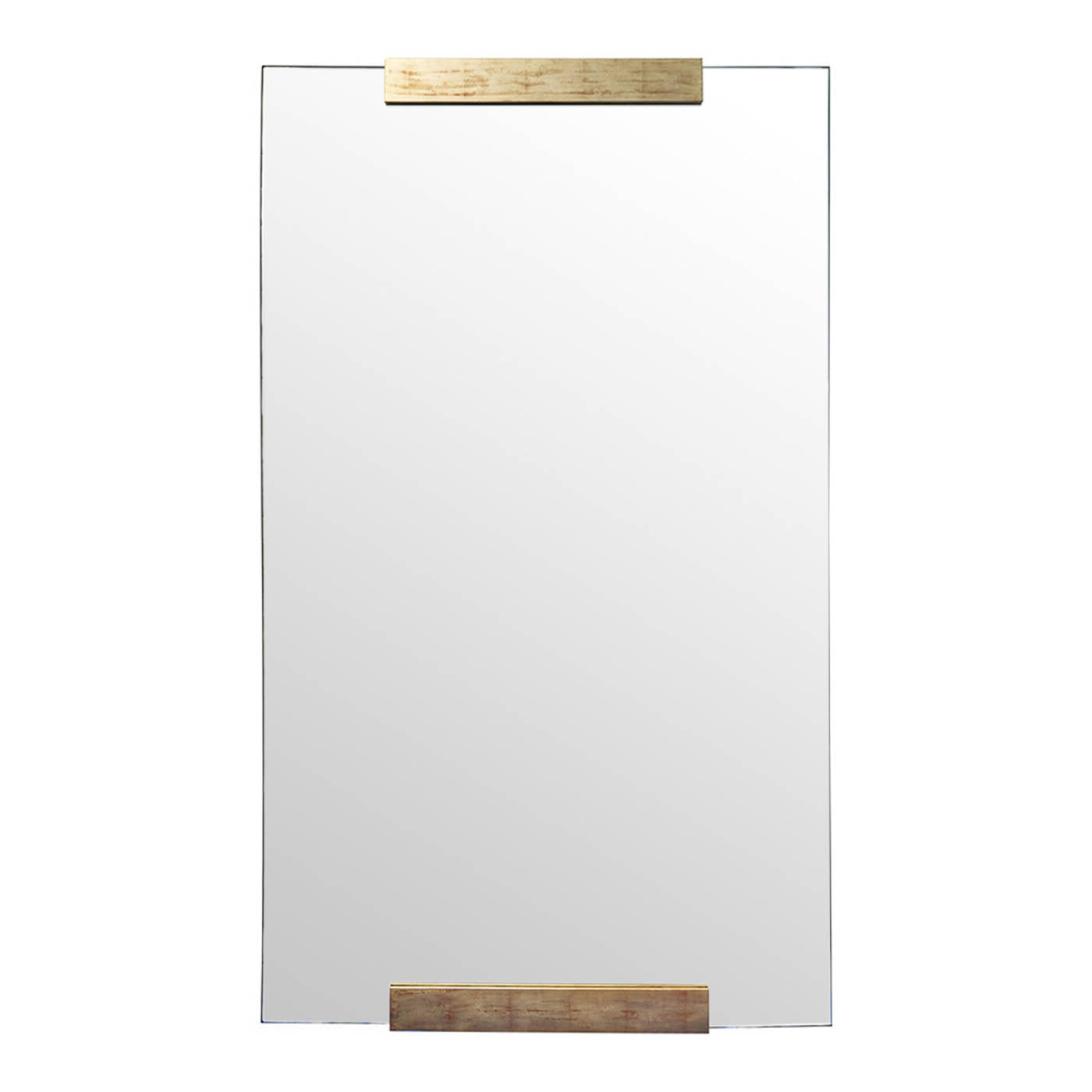 Large Clip Mirror, French Gold