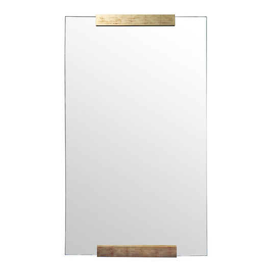 Large Clip Mirror, French Gold