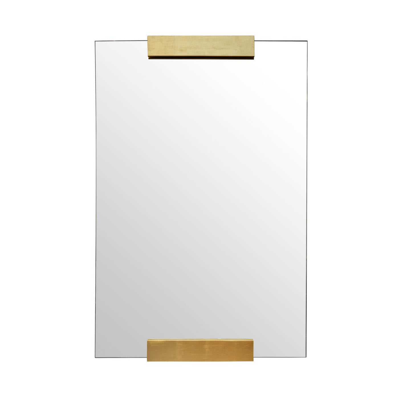 Small Clip Mirror, French Gold