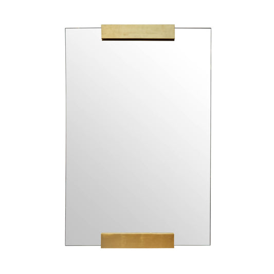 Small Clip Mirror, French Gold