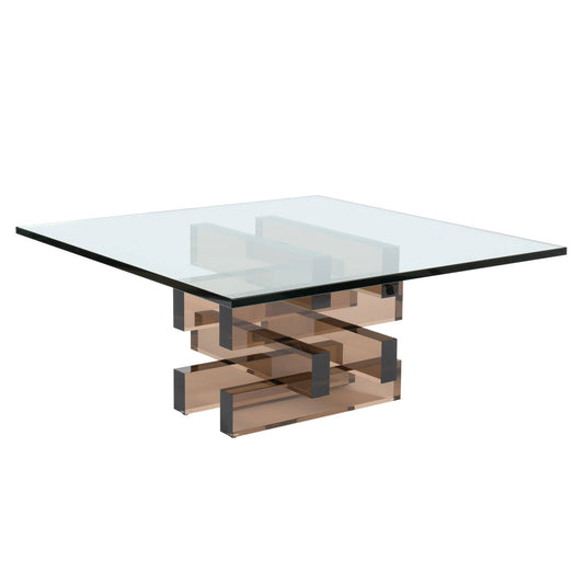 Bodega Cocktail Table Square, Sable