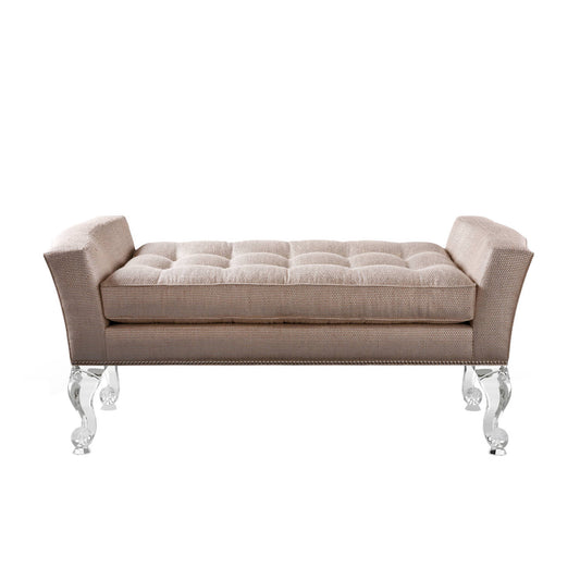 Chambord Bench  Acrylic With Two Arms