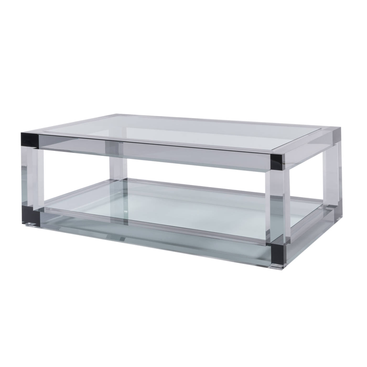 Mondrian II Cocktail Table, Chinchilla