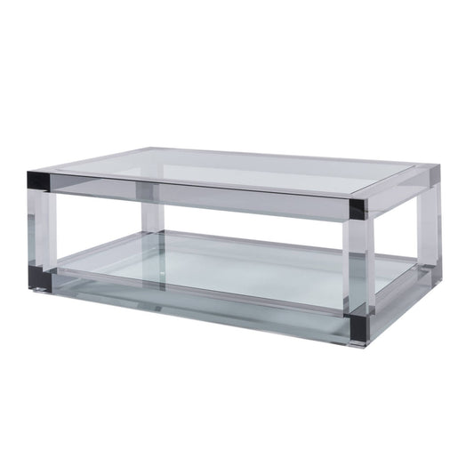 Mondrian II Cocktail Table, Chinchilla