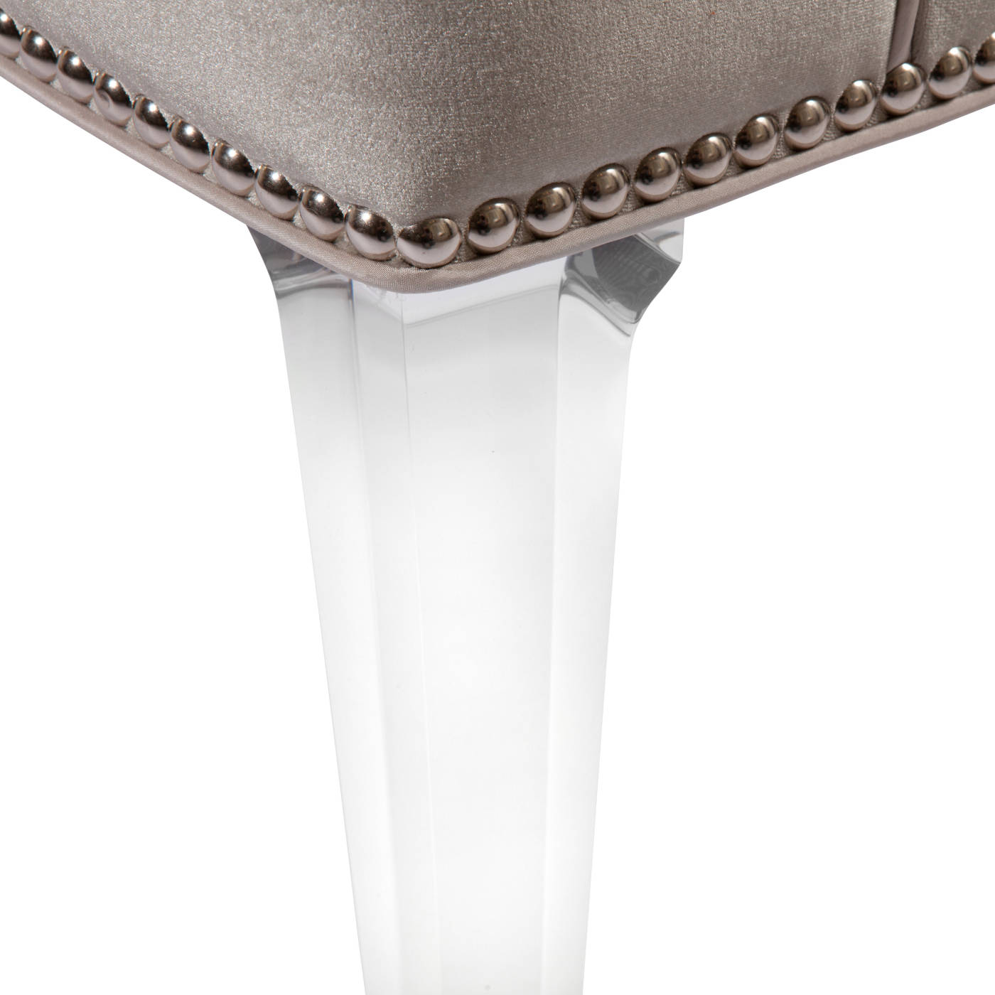 Palm Beach Host Chair Tufted Acrylic