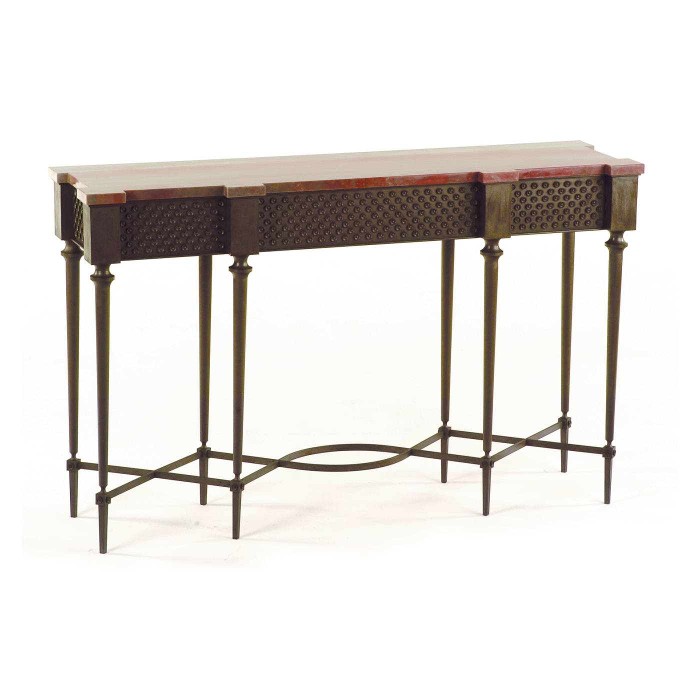 Edredon Console Table Aged Iron