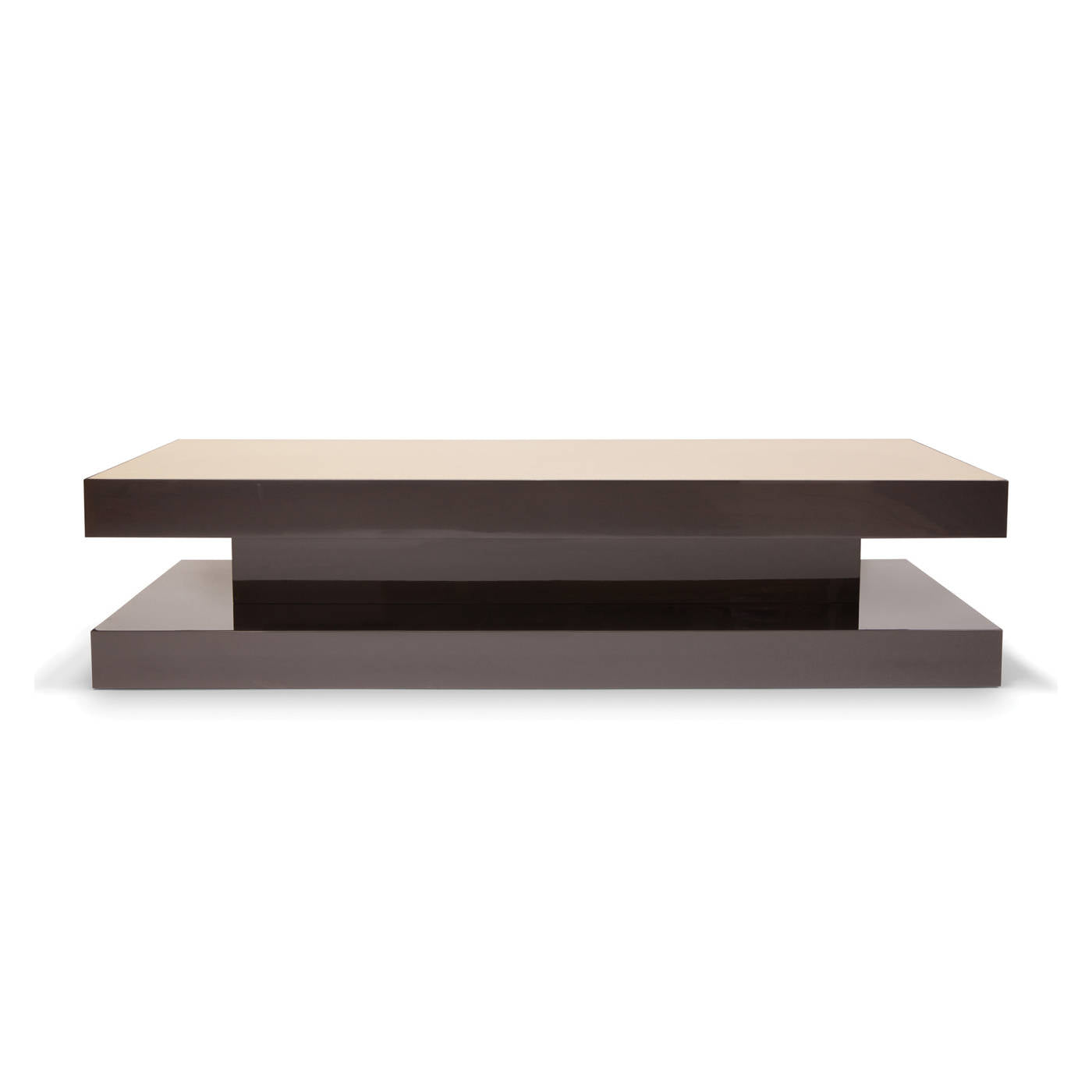 Ellipsis Cocktail Table Upholstered Inset Top