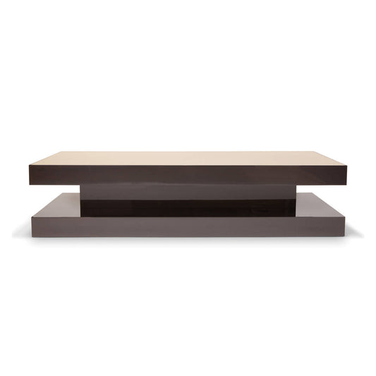 Ellipsis Cocktail Table Upholstered Inset Top