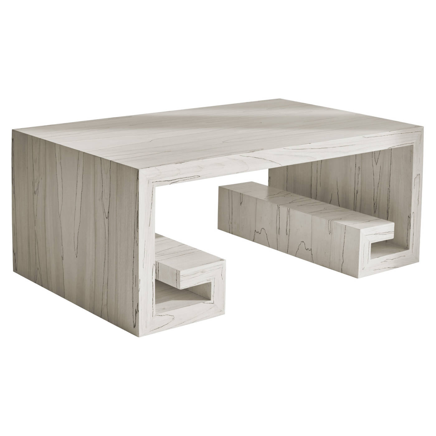Greek Key Cocktail Table