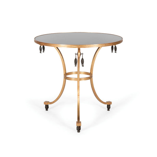 Lissom Gueridon Table - Gold Gilt